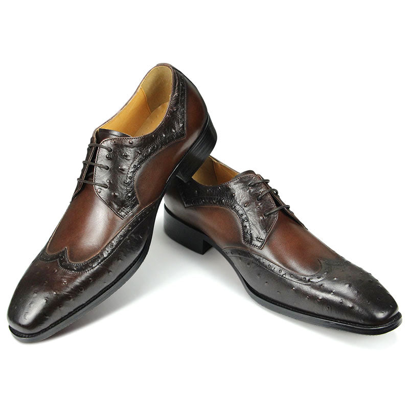 Formal Office Party Coffee Oxford Shoe for Men