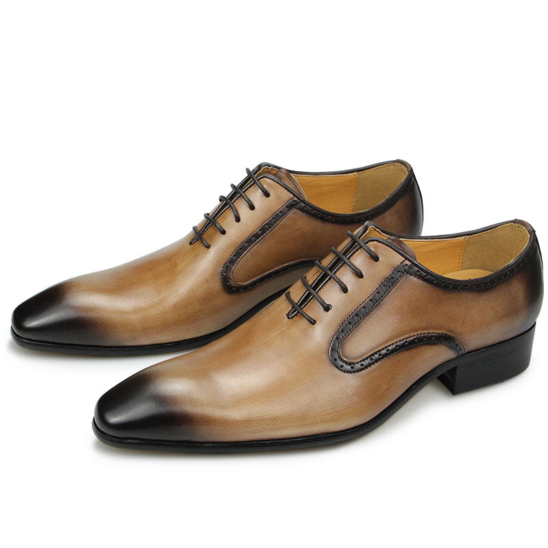 Shoes for Men Handmade Genuine Leather Oxford Suit Footwear