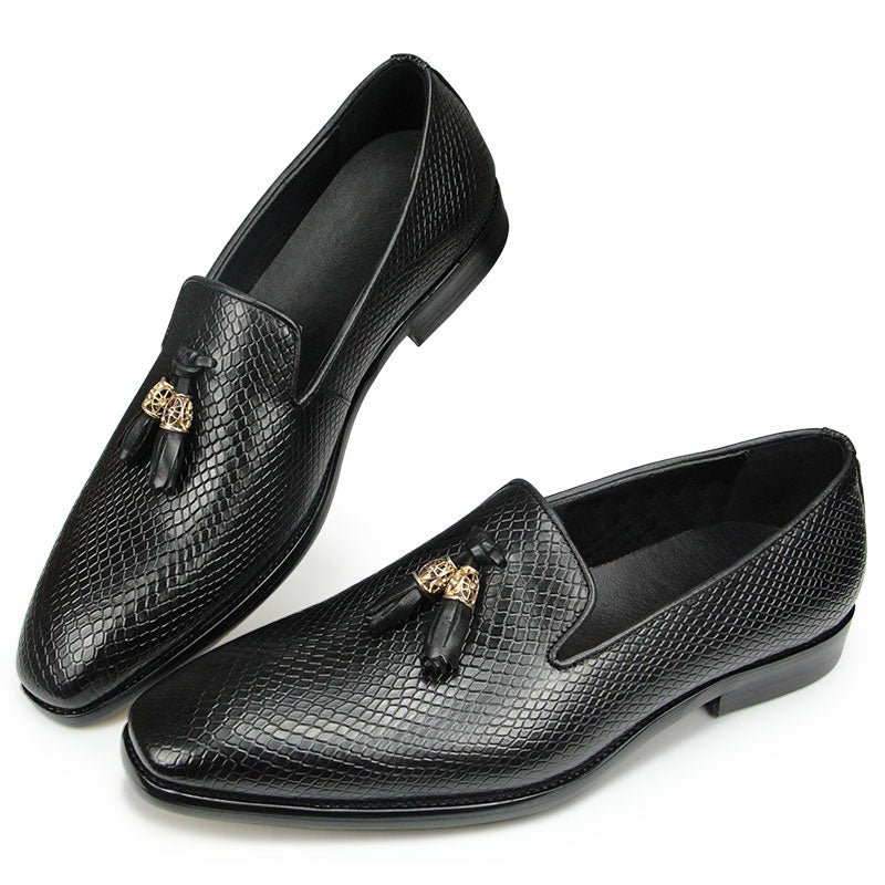 Tassel Handmade Comfortable Loafers for Men