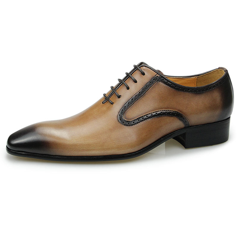 Shoes for Men Handmade Genuine Leather Oxford Suit Footwear