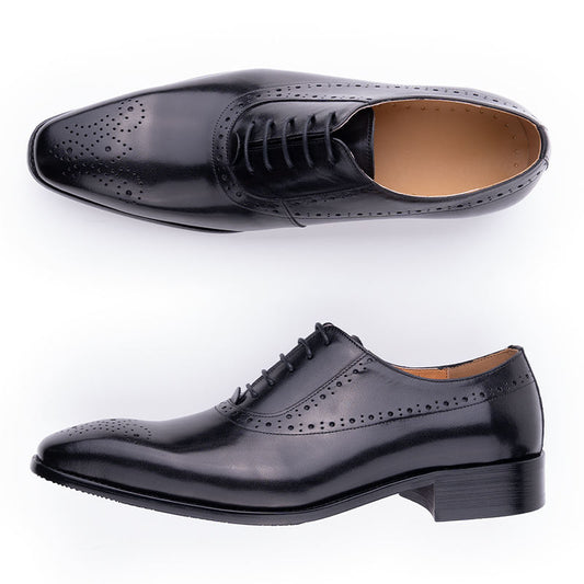 Genuine Leather British Style Oxford Dress Shoes for Men（复制）