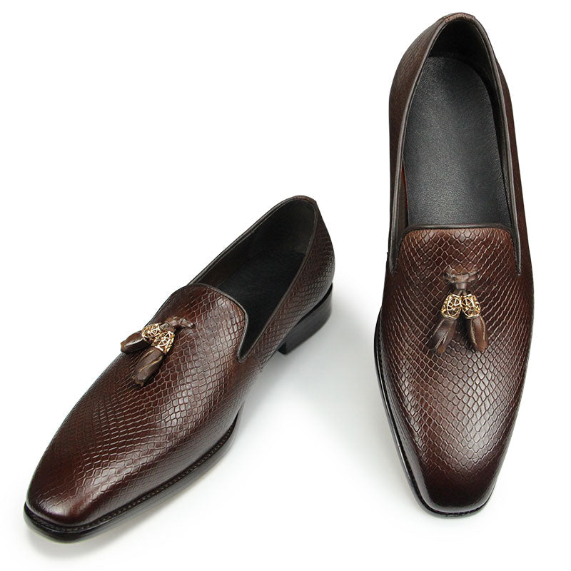 Tassel Handmade Comfortable Loafers for Men