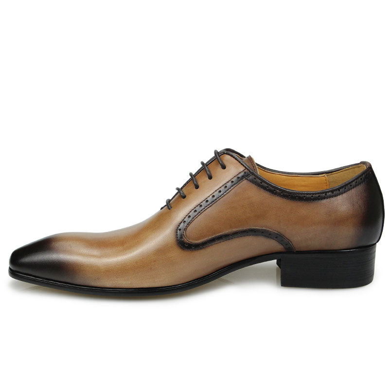 Shoes for Men Handmade Genuine Leather Oxford Suit Footwear