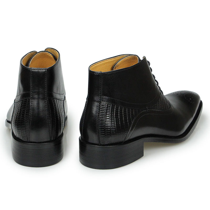 Business Social Lace Up Warm Ankle Boots for Men