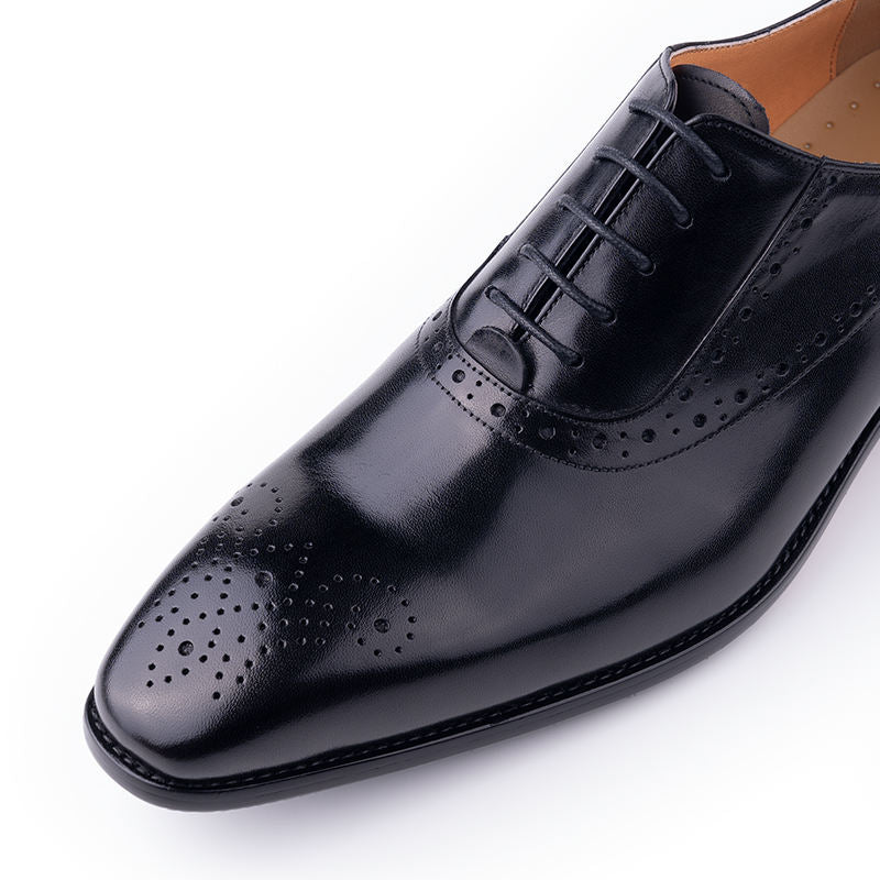 Genuine Leather British Style Oxford Dress Shoes for Men（复制）