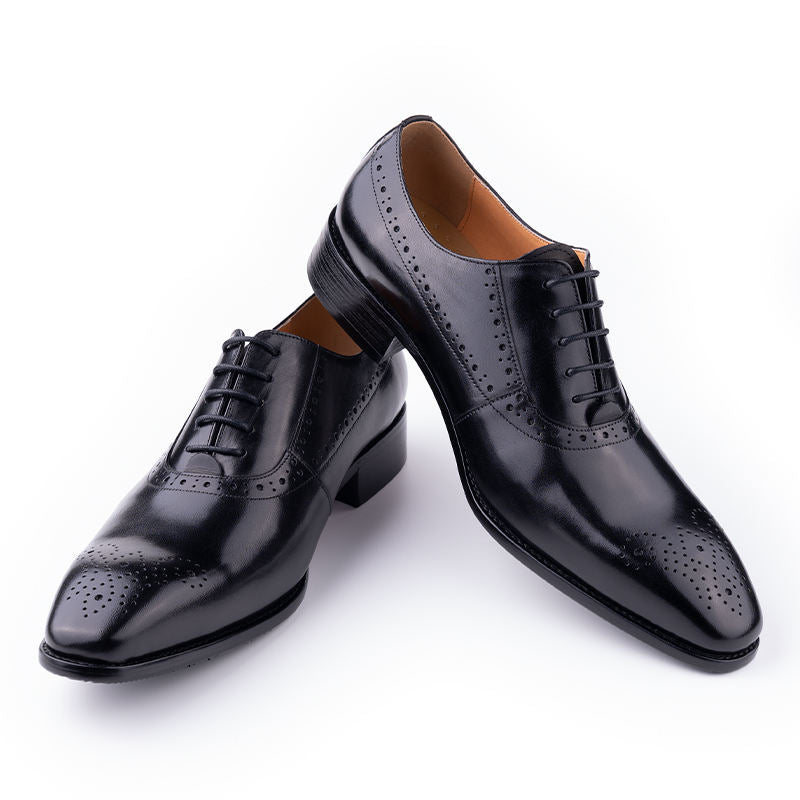 Genuine Leather British Style Oxford Dress Shoes for Men（复制）