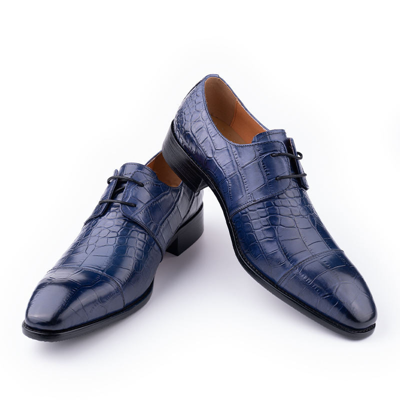 Lace-Up Business Formal Wedding Party Leather Shoes For Men